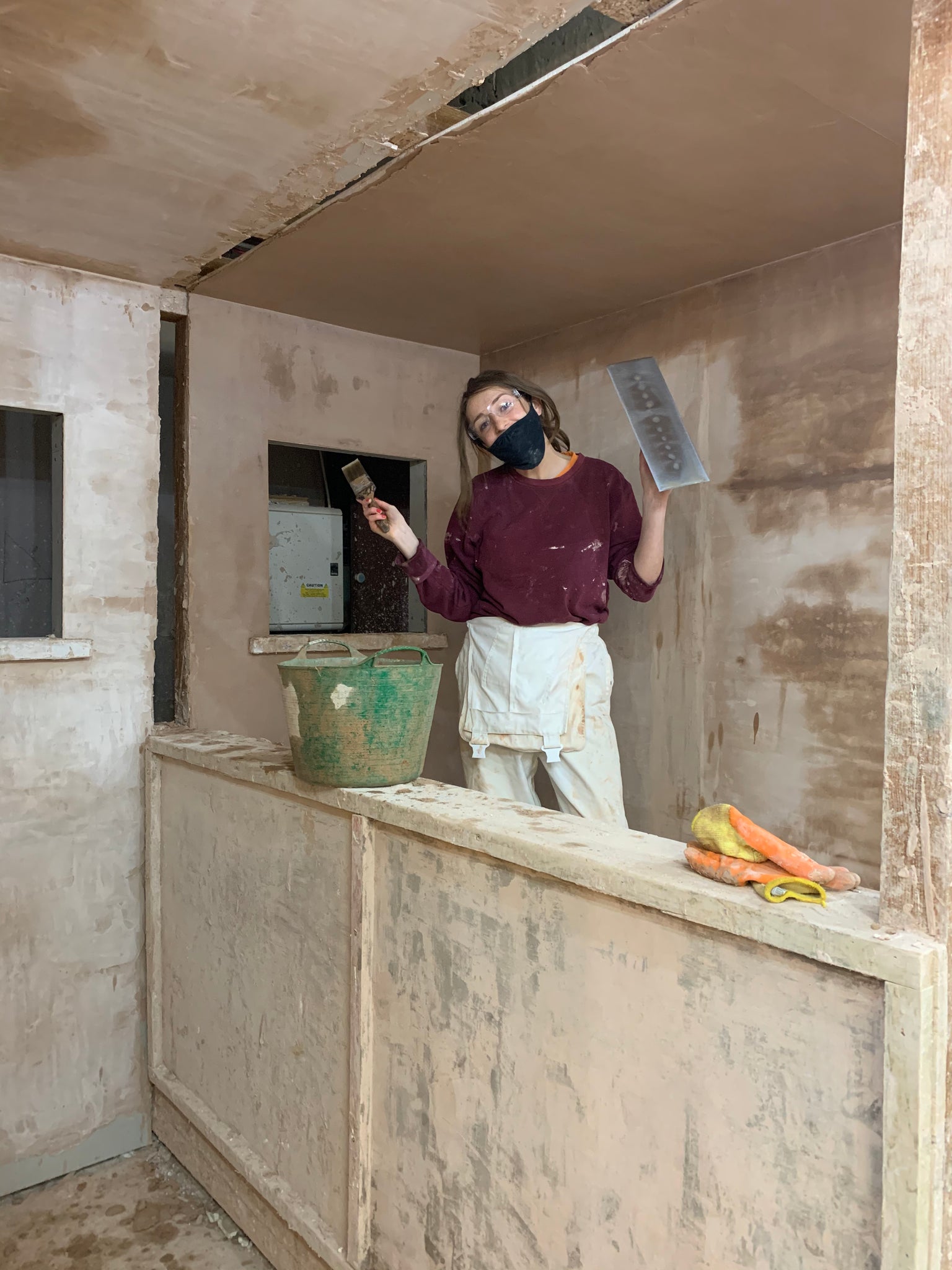 Plastering Girls and Boys