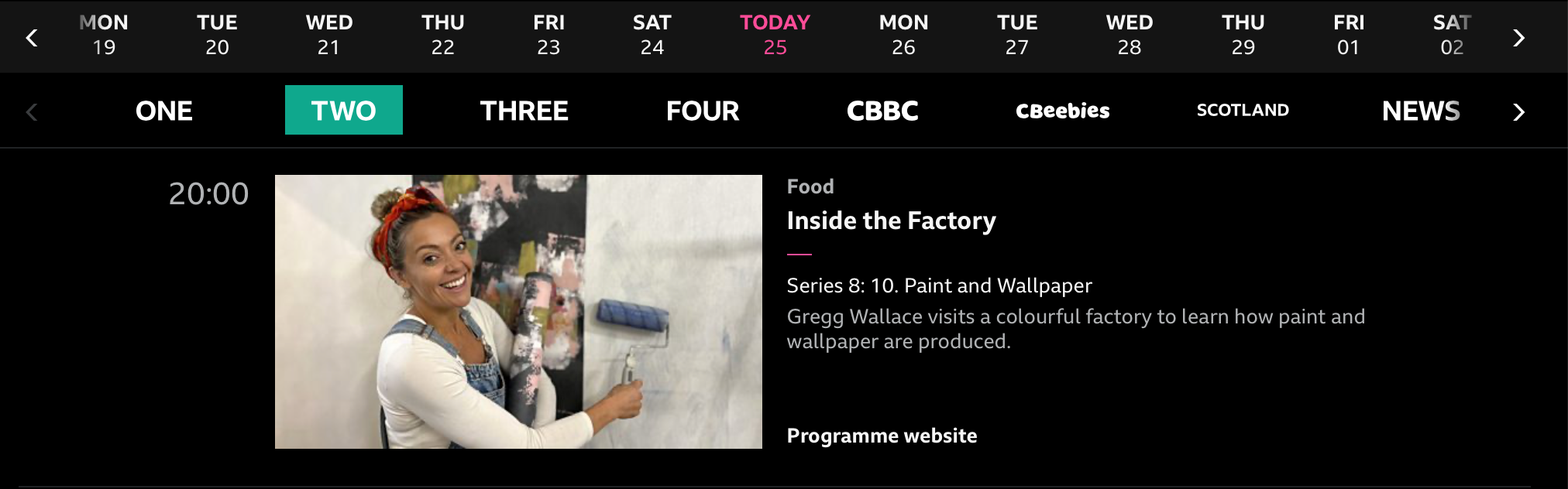 BBC TWO - Inside the Factory