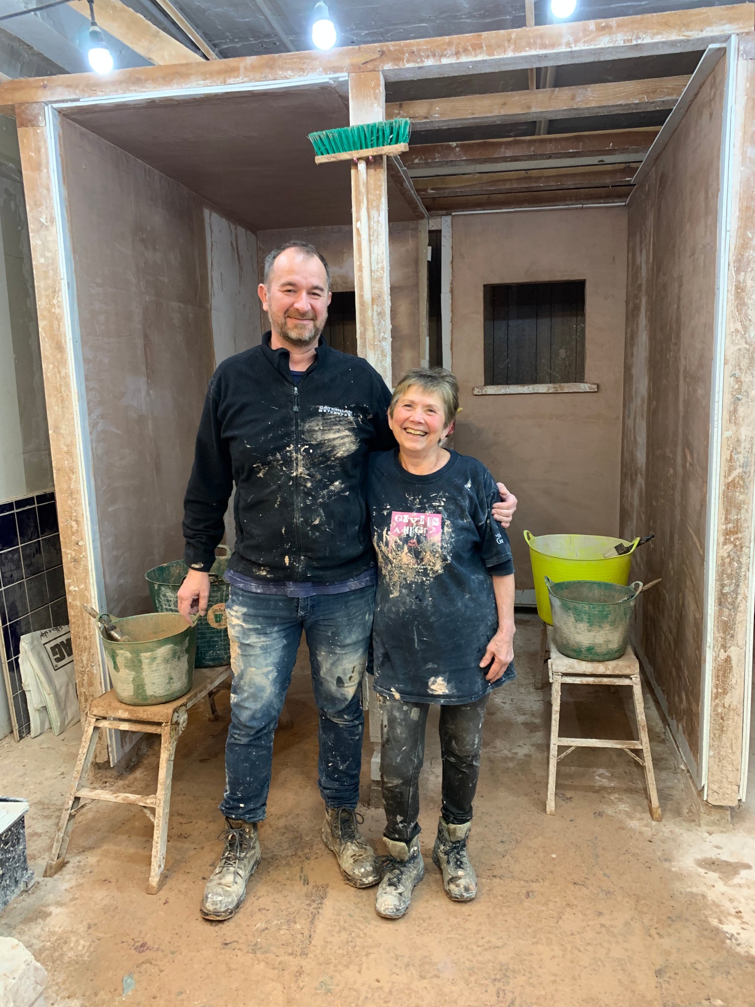 Happy Plastering