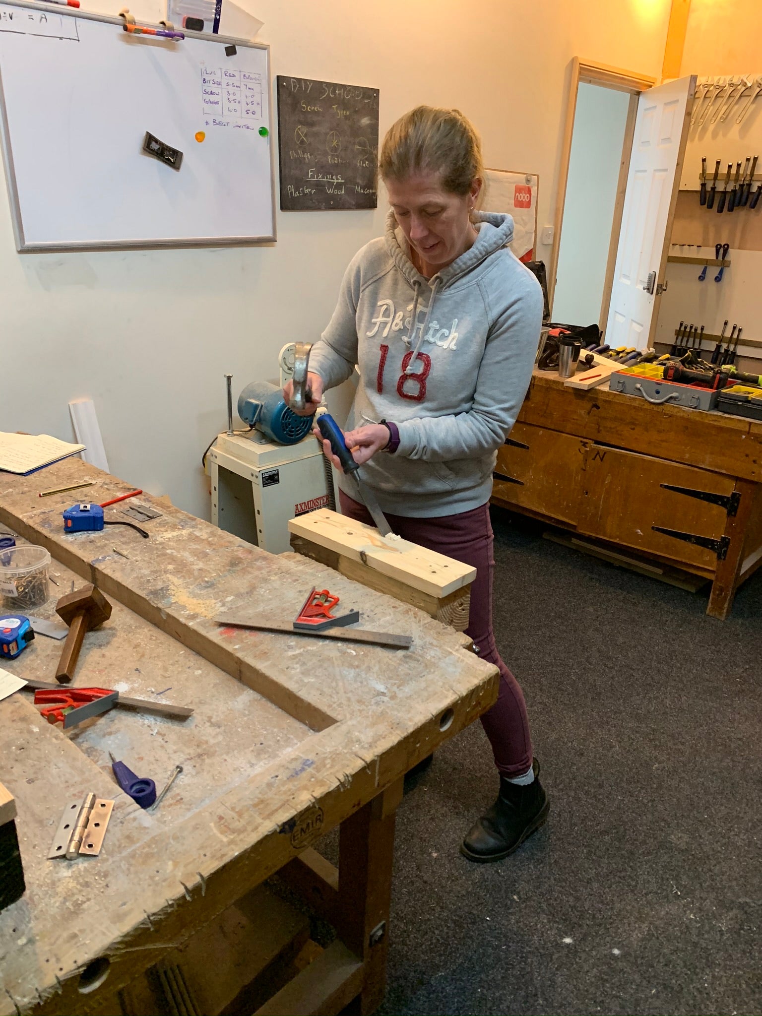 Diy Course Beginners DIY Course - Hand & Power Tools 1 Day – The DIY School